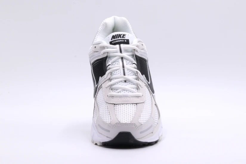 Nike Zoom Vomero 5 Ανδρικά Sneakers Λευκά, Γκρι Ανοιχτά, Μαύρα