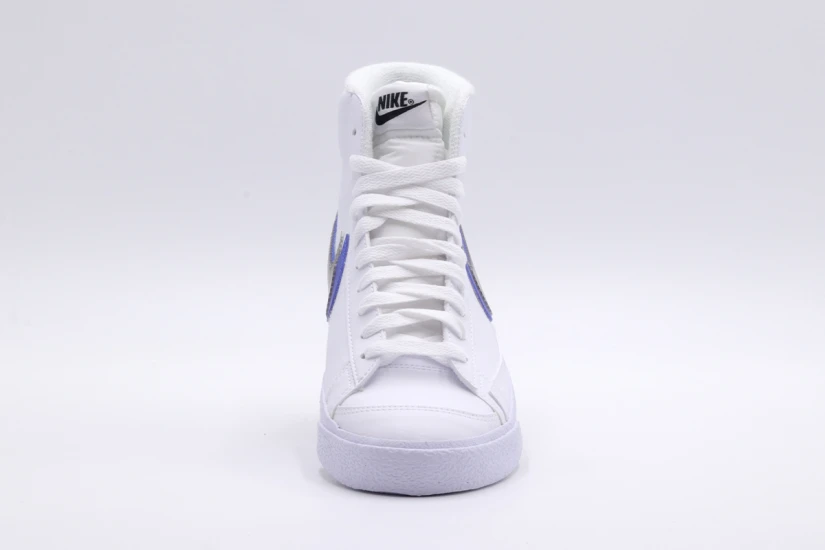 Nike Blazer Mid Next Nature Παιδικά Sneakers Λευκά, Γκρι, Μπλε