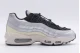 Nike Air Max 95 Γυναικεία Sneakers Ασημί, Μαύρα, Λευκά