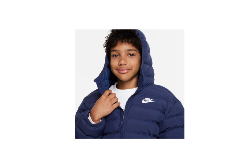 Nike Sportswear Lightweight Παιδικό Puffer Μπουφάν Μπλε Σκούρο