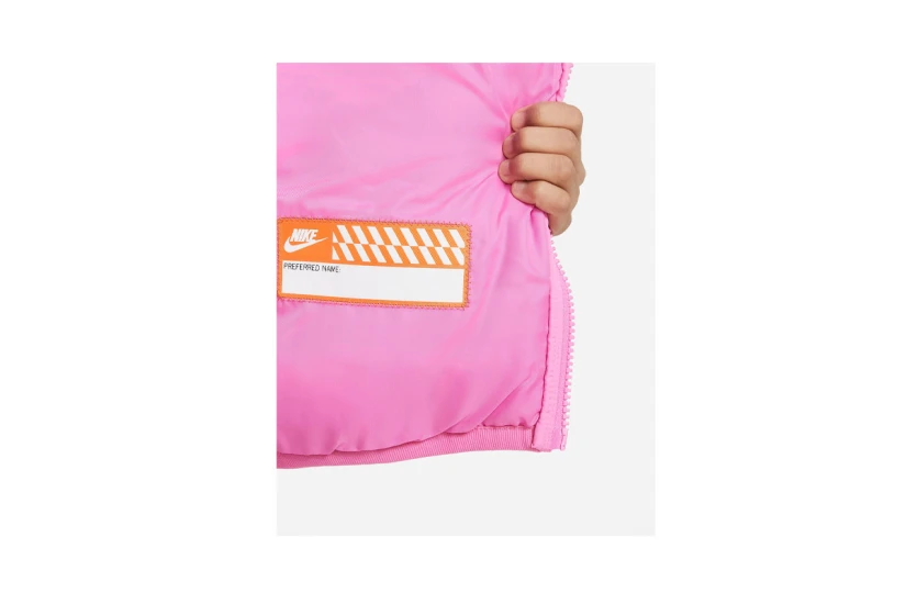 Nike Sportswear Lightweight Παιδικό Puffer Μπουφάν Ροζ