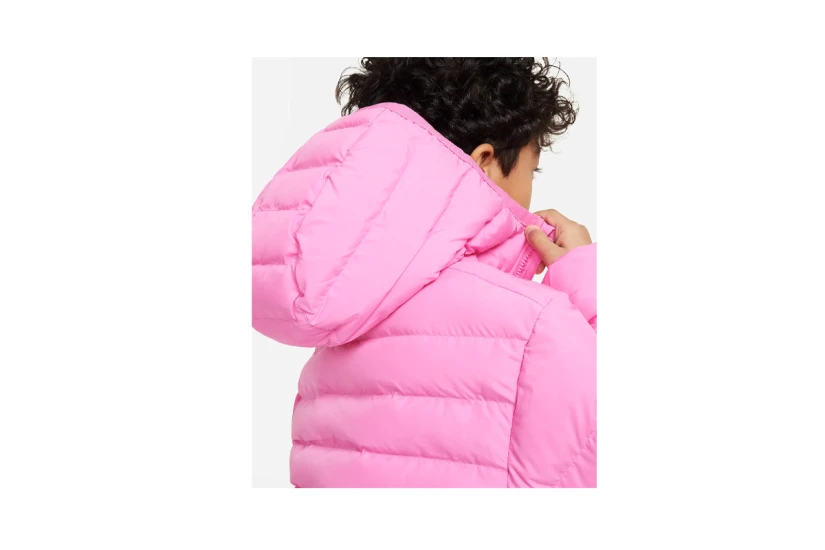 Nike Sportswear Lightweight Παιδικό Puffer Μπουφάν Ροζ