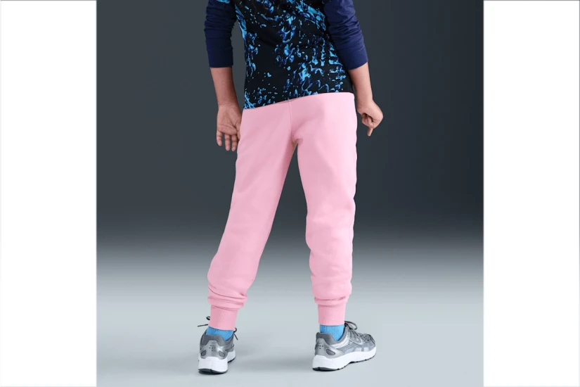 Nike Sportswear Club Fleece Παιδικό Παντελόνι Φόρμας Ροζ