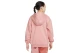 Nike Sportswear Club Fleece Παιδική Ζακέτα με Κουκούλα Ροζ
