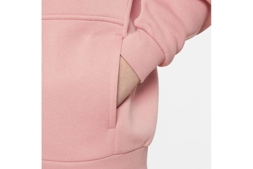 Nike Sportswear Club Fleece Παιδική Ζακέτα με Κουκούλα Ροζ