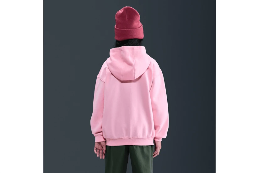 Nike Sportswear Club Fleece Παιδική Ζακέτα με Κουκούλα Ροζ