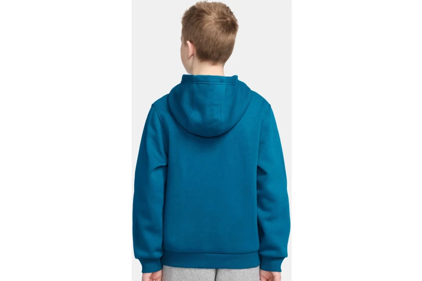 Nike Sportswear Club Fleece Παιδικό Φούτερ με Κουκούλα Πετρόλ