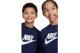 Nike Sportswear Club Fleece Μακρυμάνικο Φούτερ Μπλε Σκούρο