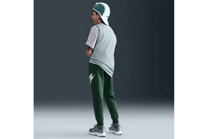 Nike Club Fleece Παιδικό Παντελόνι Φόρμας Κυπαρισσί
