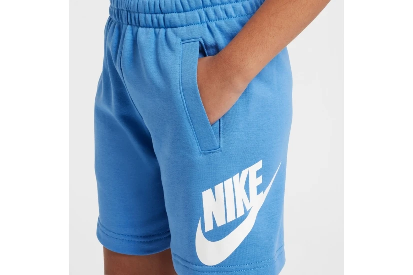 Nike Sportswear Club Fleece Παιδική Αθλητική Βερμούδα Σιέλ