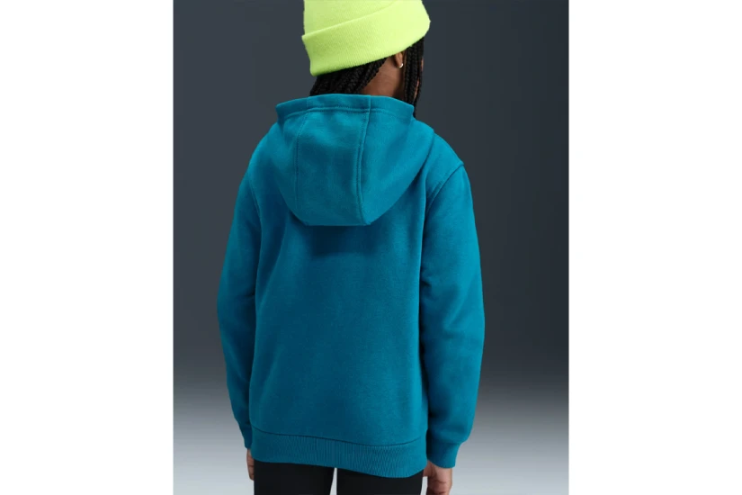 Nike Sportswear Club Fleece Παιδικό Φούτερ Με Κουκούλα Πετρόλ