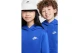 Nike Club Fleece Παιδικό Φούτερ Με Κουκούλα Ρουά