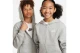 Nike Sportswear Club Fleece Παιδική Ζακέτα με Κουκούλα Γκρι