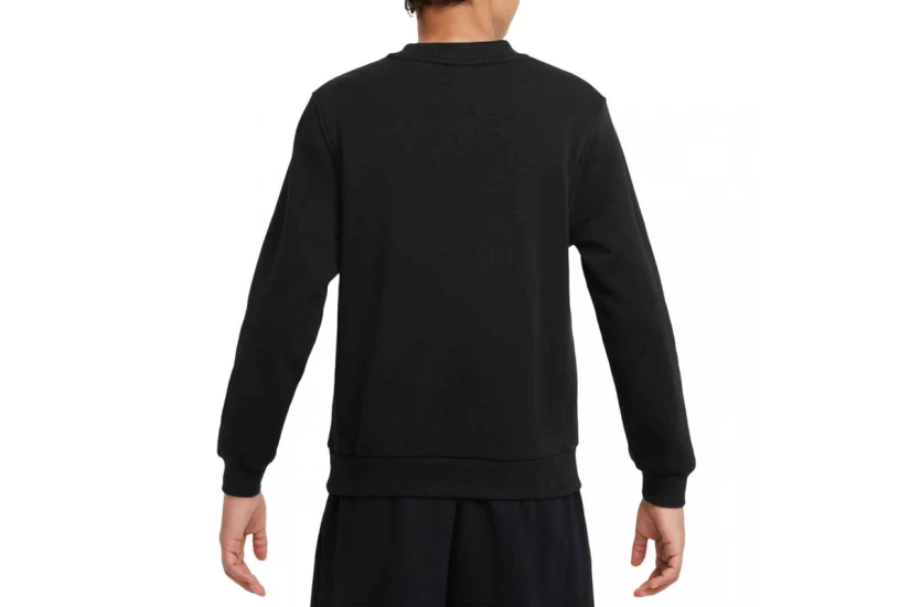 Nike Sportswear Club Fleece Παιδική Μακρυμάνικη Μπλούζα Μαύρη