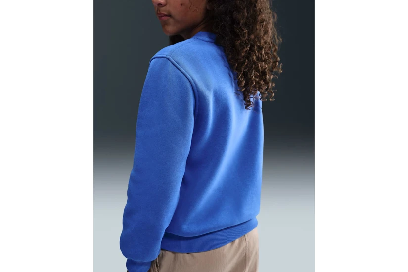 Nike Sportswear Club Fleece Παιδική Μακρυμάνικη Μπλούζα Μωβ