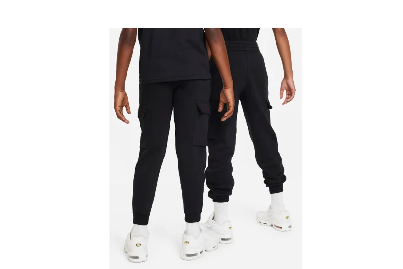 Nike Sportswear Club Fleece Cargo Παιδικό Παντελόνι Φόρμας Μαύρο