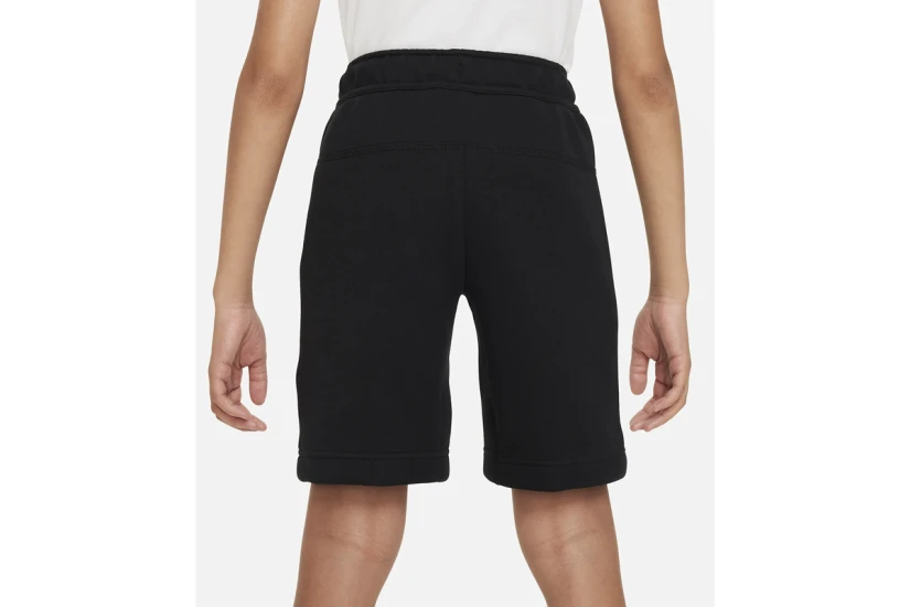 Nike Tech Fleece Παιδική Αθλητική Βερμούδα Μαύρη