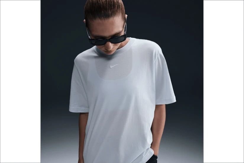 Nike Sportswear Essentials Γυναικείο Κοντομάνικο T-Shirt Σιέλ