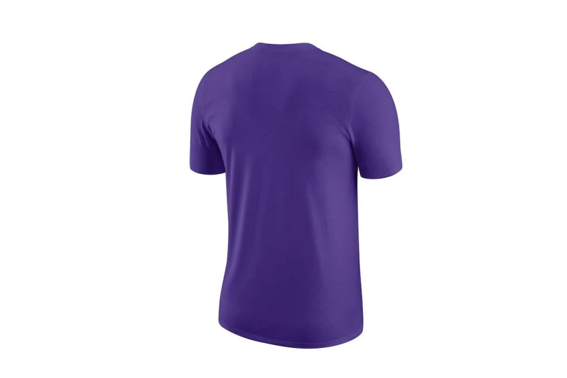 Nike Essential LA Lakers Κοντομάνικο T-Shirt Μωβ & Κίτρινο