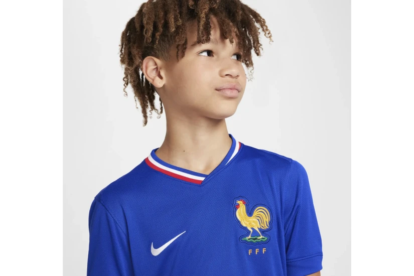Nike Dri-FIT FFF 2024-25 Stadium Home Παιδική Ποδοσφαιρική Φανέλα Εθνικής Γαλλίας