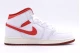 Jordan Air 1 Dune Red Special Edition Mid Sneakers Λευκά, Κόκκινα