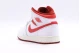 Jordan Air 1 Dune Red Special Edition Mid Sneakers Λευκά, Κόκκινα