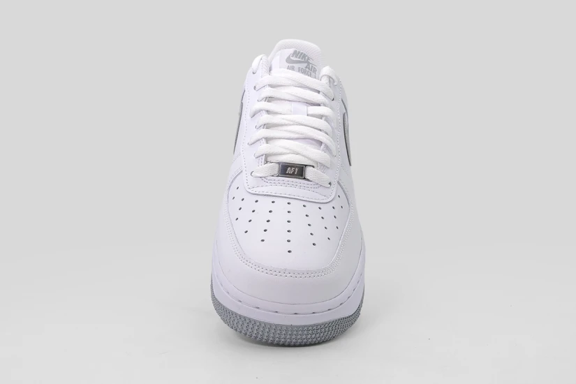 Nike Air Force 1 07 Lv8 Ανδρικά Sneakers Λευκά, Γκρι Ανοιχτό