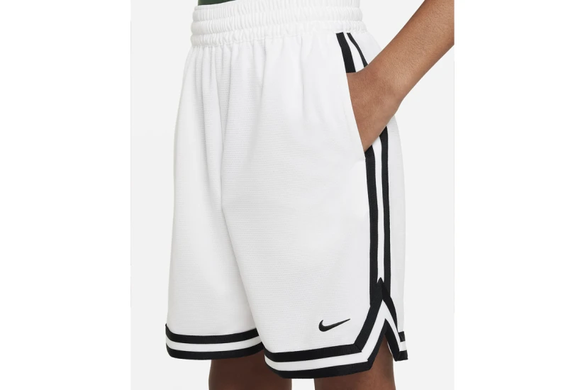 Nike Dri-FIT DNA Παιδική Μπασκετική Βερμούδα Λευκή, Μαύρη
