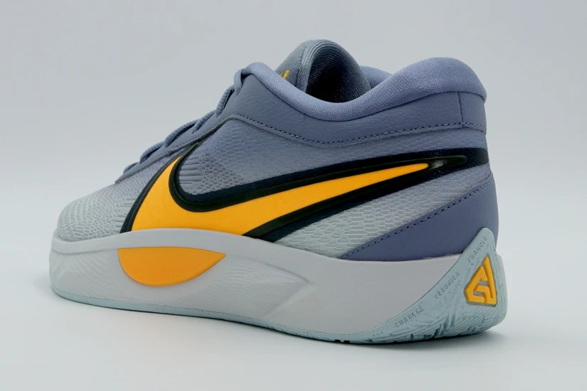 Nike Giannis Freak 6 Μπασκετικά Παπούτσια Ραφ, Γκρι, Πορτοκαλί