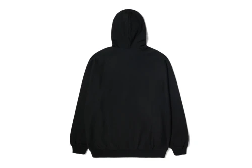 Huf Logo Applique Fle Hoodie Ανδρικό (FL00229 BLACK)