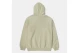 Huf Logo Applique Fleece Ανδρικό Φούτερ Με Κουκούλα Μπεζ