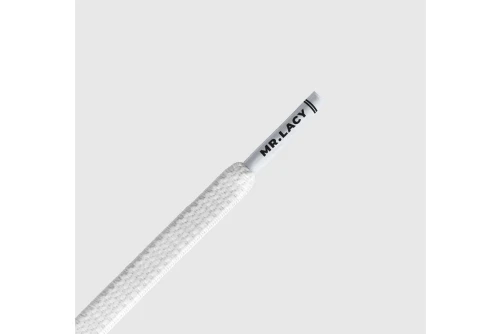 Mr.lacy Flexies 90Cm Κορδόνια Ελαστικά (FLEXIES WHITE)