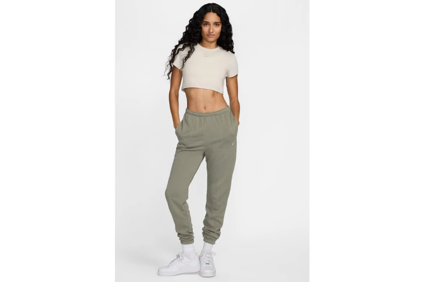 Nike Sportswear Chill Terry Γυναικείο Παντελόνι Φόρμας Γκρι