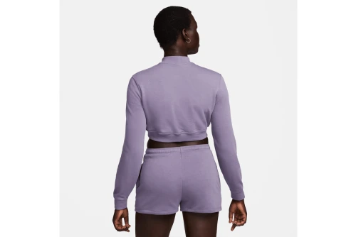Nike Sportswear Chill Terry Crop Top Μακρυμάνικο Γυναικείο (FN2476 509)