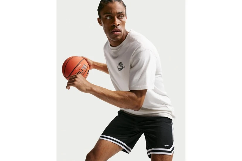 Nike DNA Dri-FIT Ανδρική Μπασκετική Βερμούδα Μαύρη, Λευκή