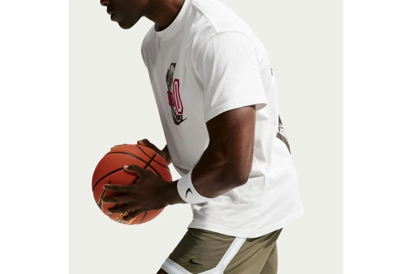 Nike DNA Dri-FIT Ανδρική Μπασκετική Βερμούδα Χακί, Λευκή