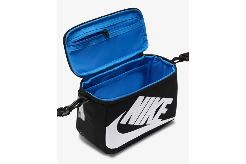 Nike Shoe Box Τσαντάκι Ώμου - Χιαστί Μαύρο, Λευκό
