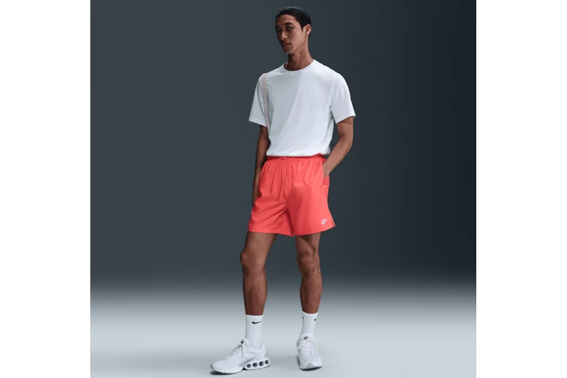 Nike Club Woven Flow Ανδρικό Αθλητικό Σορτς Κοραλλί