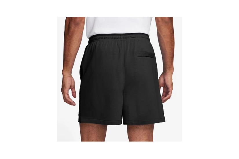 Nike Club French Terry Flow Ανδρικό Αθλητικό Σορτς Μαύρο