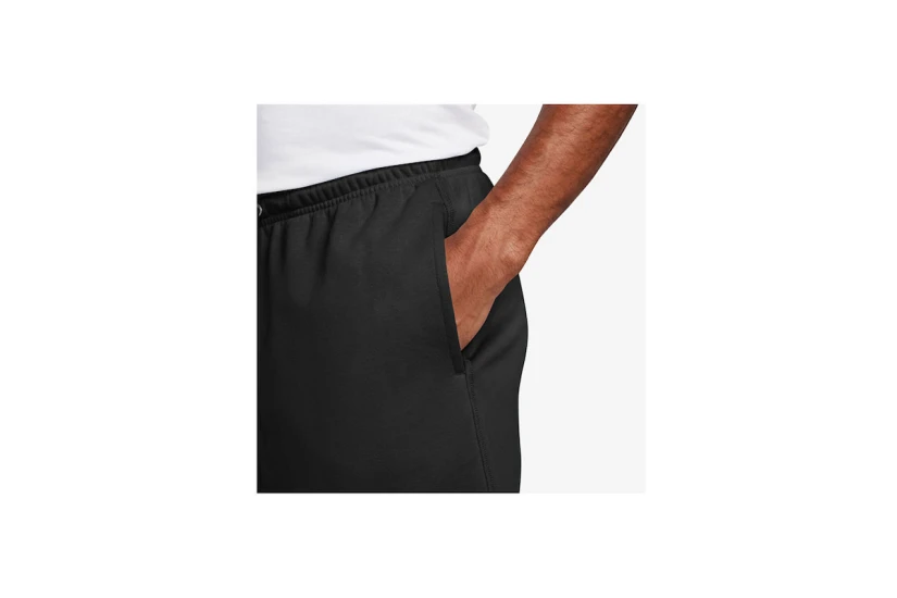 Nike Club French Terry Flow Ανδρικό Αθλητικό Σορτς Μαύρο