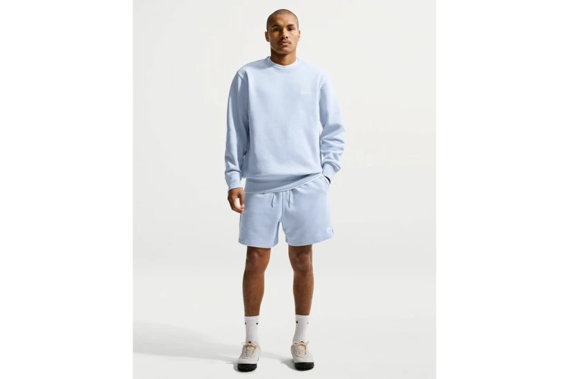 Nike Club French Terry Flow Ανδρικό Αθλητικό Σορτς Γαλάζιο