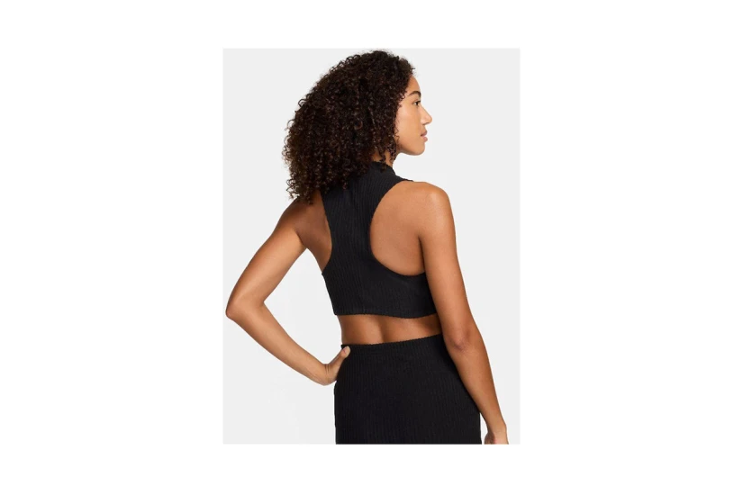 Nike Sportswear Chill Knit Γυναικεία Αμάνικη Crop Top Μπλούζα
