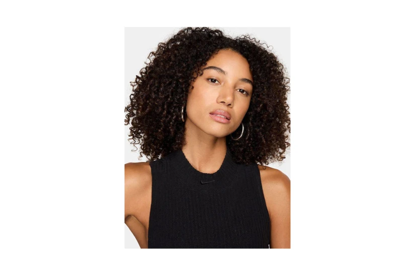 Nike Sportswear Chill Knit Γυναικεία Αμάνικη Crop Top Μπλούζα