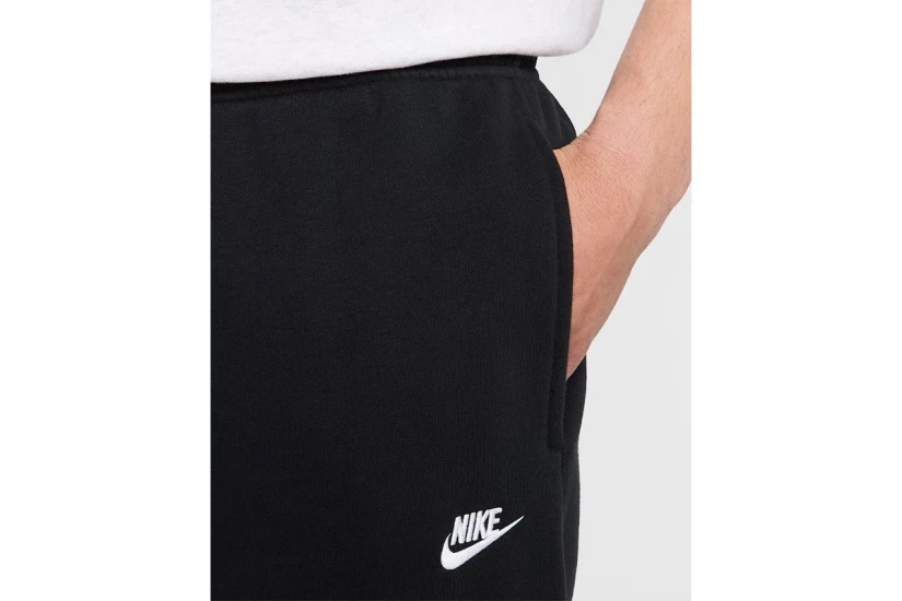 Nike Club Fleece Ανδρικό Παντελόνι Φόρμας Μαύρο