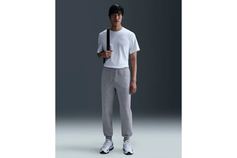 Nike Club Fleece Ανδρικό Παντελόνι Φόρμας Γκρι