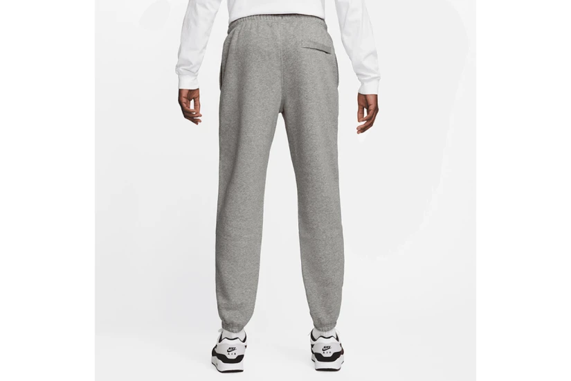 Nike Club Cuffed Brushed Fleece Ανδρικό Παντελόνι Φόρμας Γκρι