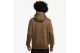Nike Club Fleece Ανδρικό Φούτερ Με Κουκούλα Καφέ