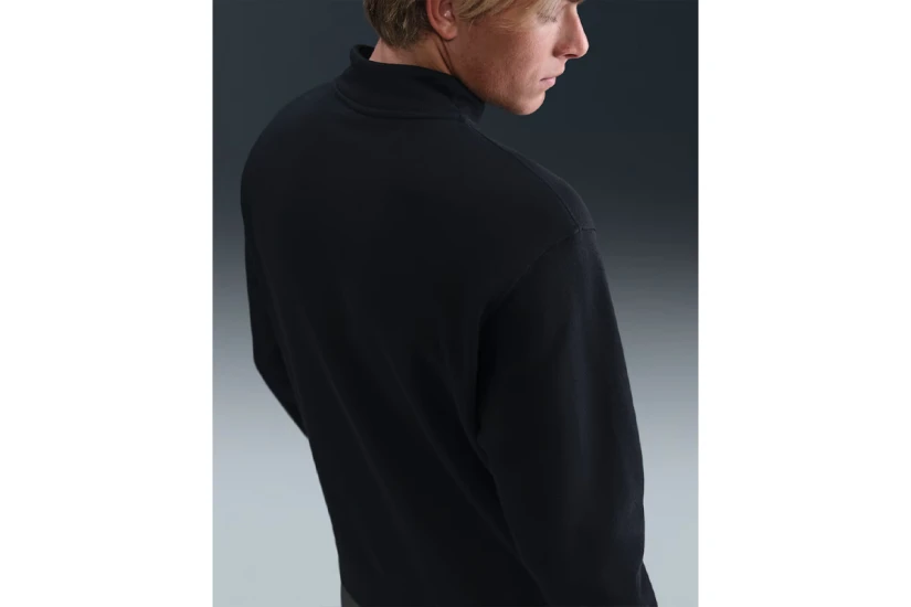 Nike Sportswear Club Fleece Ανδρική Μακρυμάνικη Μπλούζα Μαύρη