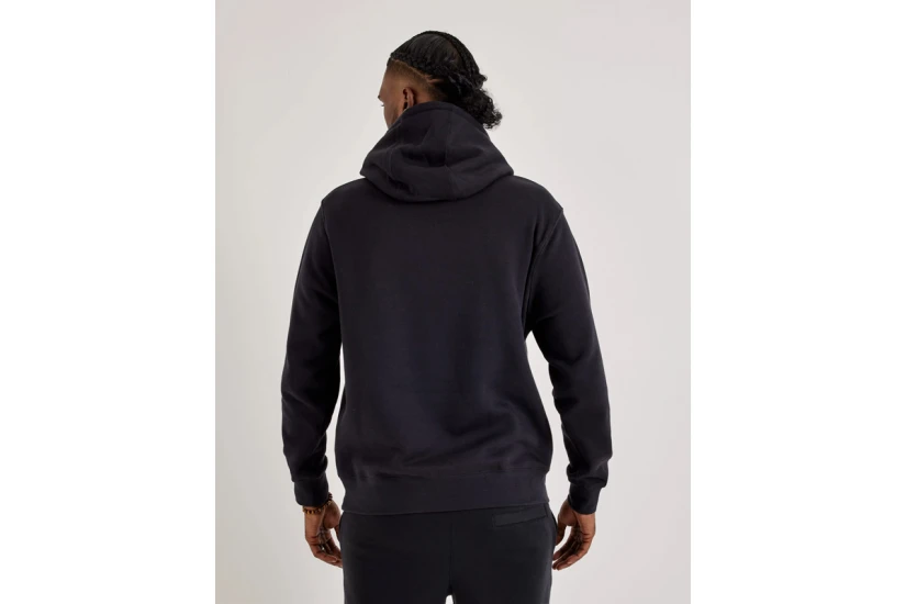 Nike Sportswear Club Fleece Club Ανδρικό Φούτερ με Κουκούλα Μαύρο