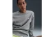Nike Club Fleece Ανδρική Μακρυμάνικη Μπλούζα Γκρι